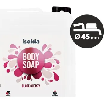 Mýdlo ISOLDA Black cherry body soap 10l kanystr