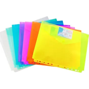 Kapsa s drukem A4 závěsná, rozšířená, boční mix colors