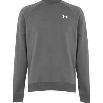 Pánský svetr Under Armour Armour UA Rival Fleece Crew Men's Pitch Gray XL