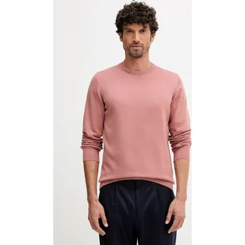 Dámský svetr Bavlněný svetr Barbour Essentials MKN0932 růžová 39X, vel. M