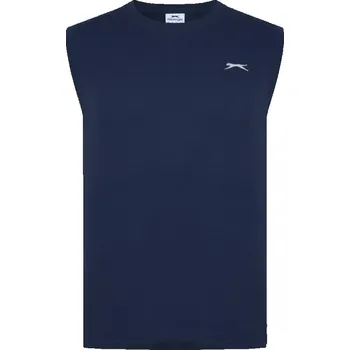Pánské tílko Slazenger Mens Vest Navy L