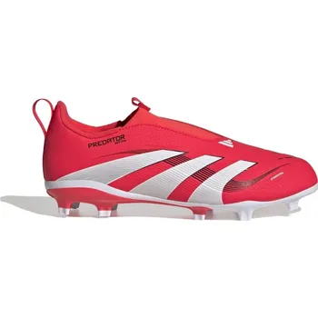 Kopačky adidas Predator League Laceless Juniors Firm Ground Football Boots Red/White 4.5 (37.3)