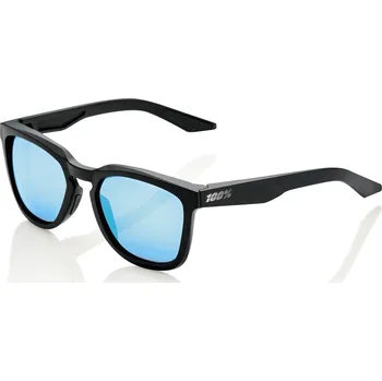 Motocyklové brýle Sluneční brýle 100% Hudson s HIPER modrým sklem