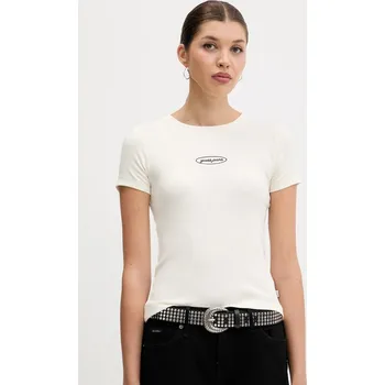 Pánské tričko Tričko Guess Jeans W5YP37.KA0H1 béžová 01X, vel. XS