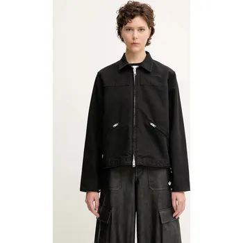 Bavlněná bunda The North Face Cedar Canvas Work NF0A8B99JK31 černá 99X, vel. S