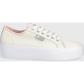 Dámské tenisky Tenisky DC Manual dámské, béžová barva, ADJS300280 02X, EUR 37