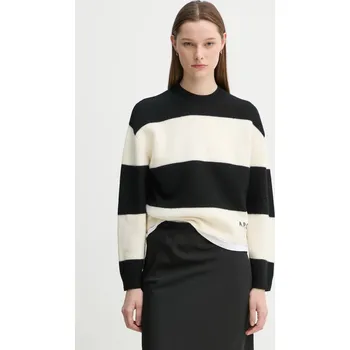 Dámský svetr Vlněný svetr A.P.C. pull penny, M, černá, 99X