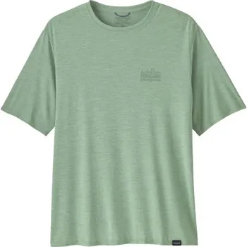 Pánské funkční tričko Patagonia CAPILENE COOL DAILY GRAPHIC SHIRT - světle zelená S