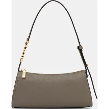 Kabelka Kožená kabelka Dkny béžová barva, R433YG57 87X, vel. ONE SIZE