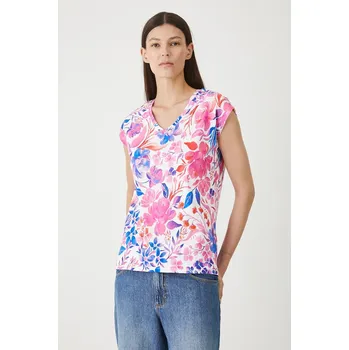 Dámské tričko Bavlněné tričko Medicine dámské, bílá barva RW25.TSD202 00B, vel. XL