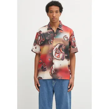 Pánská košile Košile Carhartt WIP S/S Solar Chrome, L, vícebarevná, MLJ