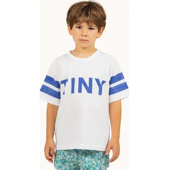 Chlapecké tričko Dětské bavlněné tričko Tinycottons STRIPES TINY TEE SS25.145 béžová 01X, vel. 104