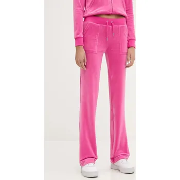 Tepláky Juicy Couture DEL RAY POCKETED PANT JCAP180 růžová 42X, vel. XS