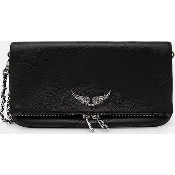 Kabelka Kožená kabelka ZADIG&VOLTAIRE černá barva, LWBA00001 99X, vel. ONE SIZE