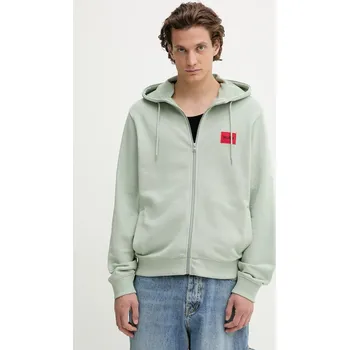 Dámská mikina Bavlněná mikina HUGO Daple212 50447972 zelená 07X, vel. L