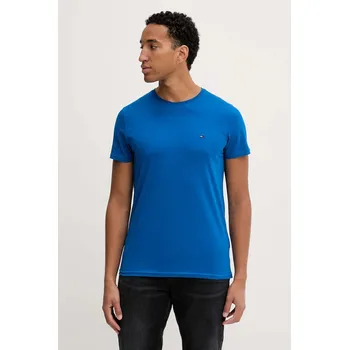 Pánské tričko Bavlněné tričko Tommy Jeans DM0DM04411 námořnická modř 59A, vel. S