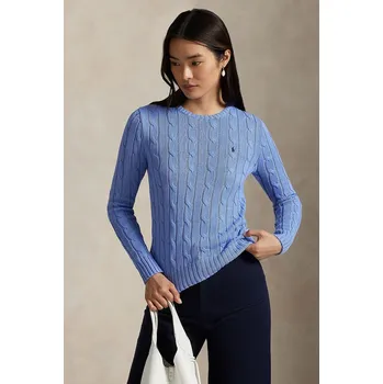 Pánský svetr Bavlněný svetr Polo Ralph Lauren bílá barva, 211891640 05A, vel. XL