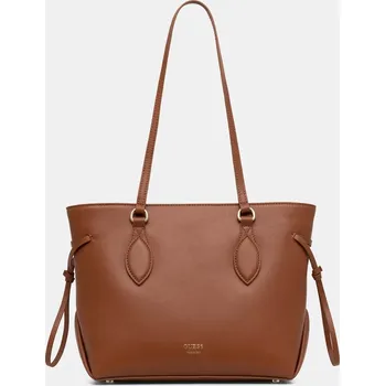 Kabelka Kožená kabelka Guess FLORENCE HWFLNC.L5103 hnědá 88X, vel. ONE SIZE