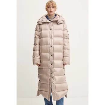 Dámská bunda Péřová bunda MMC STUDIO ICELAND dámská, béžová barva, zimní ICELAND.COAT 01X, vel. ONE SIZE