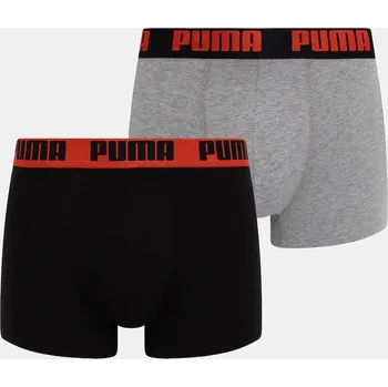 Pánské spodní prádlo Boxerky Puma Everyday Basic 2-pack 938320 černá 99F, vel. L