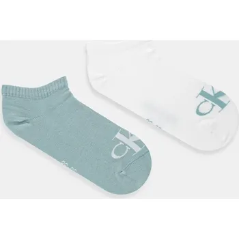 Pánské ponožky Ponožky Calvin Klein Jeans 2-pack 701228815.NOS tyrkysová 65X, vel. 39/42