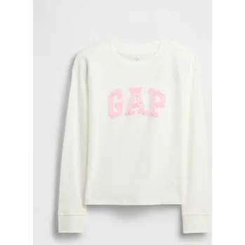Dívčí tričko GAP Dívčí Dětské tričko s logem Gap Růžová XXL (2947671)