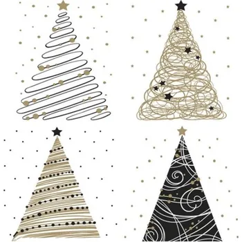 Papírový ubrousek Papírové ubrousky vánoční, třívrstvé 33 x 33 cm, 20 ks Daisy SD_GW_024301