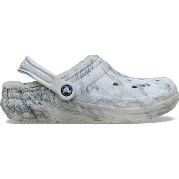 Chlapecké bačkory Crocs Crocs Classic Lined Sn54 Grey Swirl 9 (43-44)