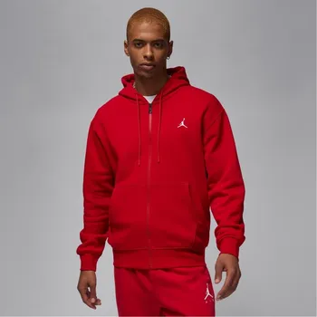 Pánská mikina Air Jordan Essentials Men's Full-Zip Fleece Hoodie Gym Red S