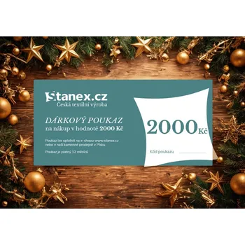 Dárkový potravinový koš Stanex Dárkový poukaz 2000,- Kč