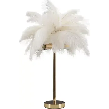 Lampička Stolní lampa Palm 55 cm bílá