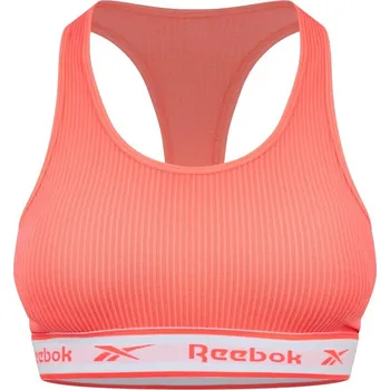 Kalhotky Reebok Angie Seamless Rib Cropped Low Impact Sports Bra Orange Flare S