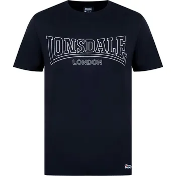 Pánské tričko Lonsdale Tee Shirt Mens Black M