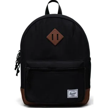 Dětský batoh Herschel Heritage™ Kids Backpack Black/Saddle Brown + Sleva 5% s kódem AKCE5