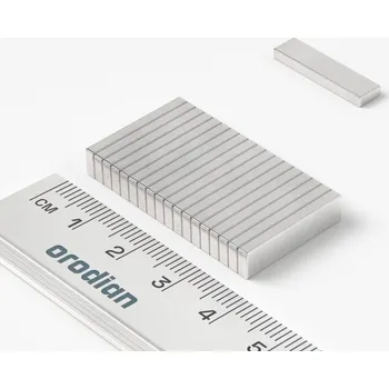 Dekorativní magnet orodian.cz Neodymový magnet kvádr 20×5×2 mm - N38