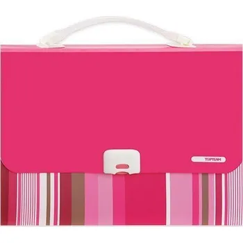 Archivační box Box na dokumenty A4 Expanding File-Smile Macaron 13 kapes Modrý