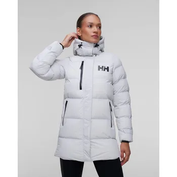 Dámský kabát Dámský Bílý Kabát Helly Hansen W Adore Puffy Parka 53205-824
