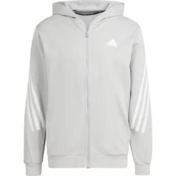 Pánská mikina adidas Future Icons 3-Stripes Full Zip pánská mikina Grey Two XS