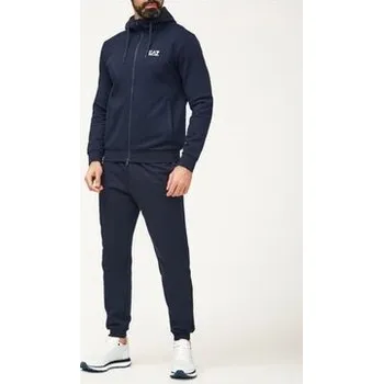 Pánské oblečení EA7 Emporio Armani Tepláková souprava 8NPV68 PJVTZ 1562 Tmavomodrá Regular Fit XXL