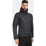 Kilpi Pyramiden-M černá WM0117KIBLK pánská lehká péřová bunda s kapucí DWR - M