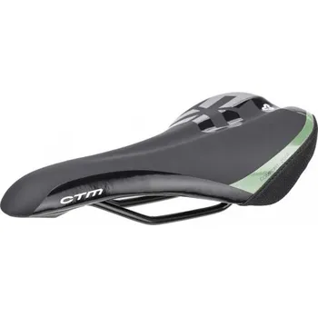 Sedlo na kolo CTM sedlo Tranz (černá/šedozelená)
