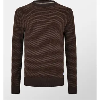 Pánský svetr Jack and Jones Knit Crew Sweater Mens Otter 3XL