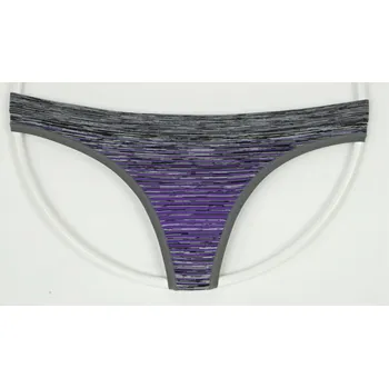 Kalhotky Greenice Dámské bezešvé tanga vz. 534 Velikost: S - M, Barva: fialová