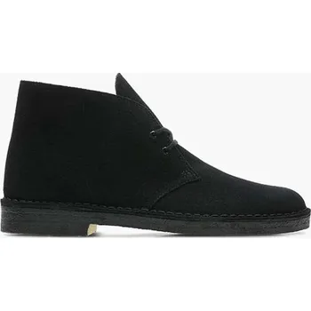 Pánské polobotky Semišové polobotky Clarks Originals Desert Boot, 42.5, černá, 99X