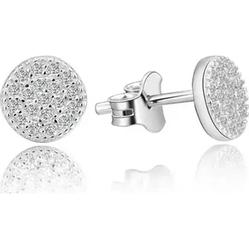 Náušnice Olivie Stříbrné náušnice PECKY 8281 Ag 925; ≤1,3 g.