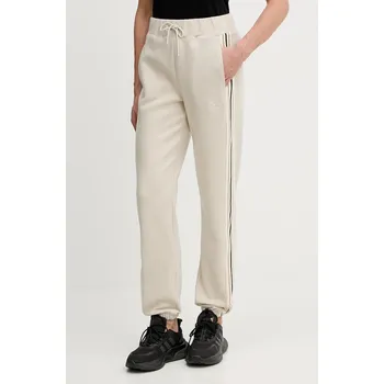 Tepláky s příměsí vlny Guess MURIEL V5BB17.KCX52 béžová 80X, vel. S