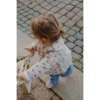 Chlapecká bunda Dětská bavlněná bunda Konges Sløjd COCO PADDED JACKET KS103759.9BYA béžová 08X, vel. 110-116