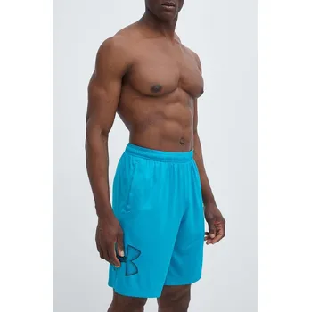 Tréninkové šortky Under Armour Tech Graphic 1306443 tyrkysová 67X, vel. M