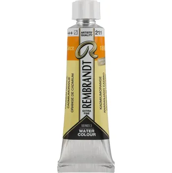 Vodová barva Akvarelová barva v tubě Rembrandt 10 ml – 211 Cadmium Orange