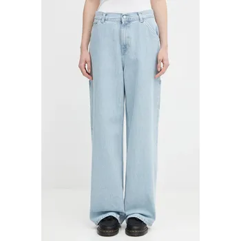 Dámské džíny Džíny Carhartt WIP Jens Pant, 25, modrá, 55X
